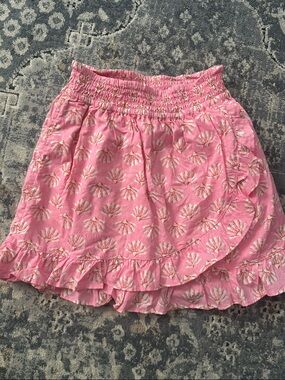 Crewcuts Ruffled Smocked Waist Skirt